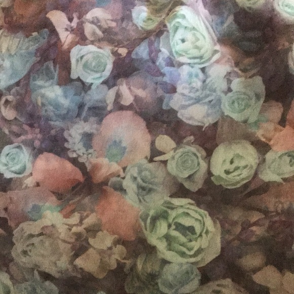 American Apparel chiffon floral skirt XS/S - Picture 3 of 3